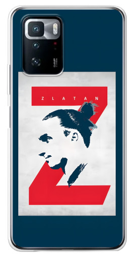 Чехол с принтом "Zlatan" для Xiaomi POCO X3 GT