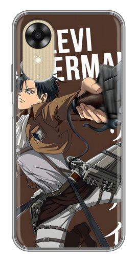 Силиконовый чехол с изображением "Ackermankerman levi" для Oppo A17k