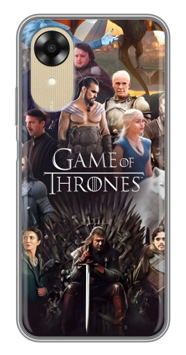 Чехол с принтом "Актеры" для Oppo A17k