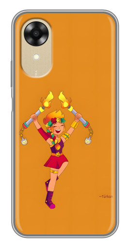 Чехол с картинкой "Амбер ликует" для Oppo A17k