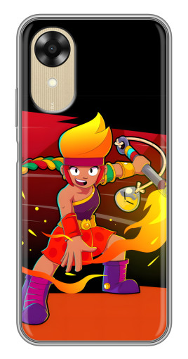 Чехол с картинкой "Амбер в дуэли" для Oppo A17k