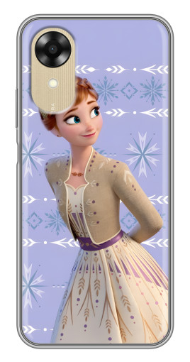 Силиконовый чехол с изображением "Анна" для Oppo A17k