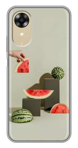 Чехол с принтом "Арт Арбузы" для Oppo A17k