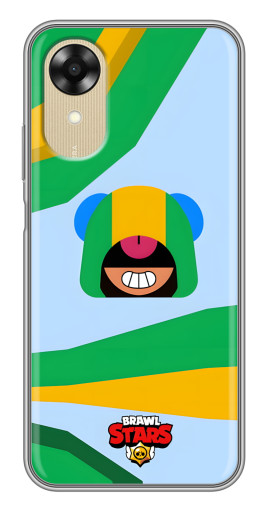 Чехол с принтом "Арт Леон" для Oppo A17k