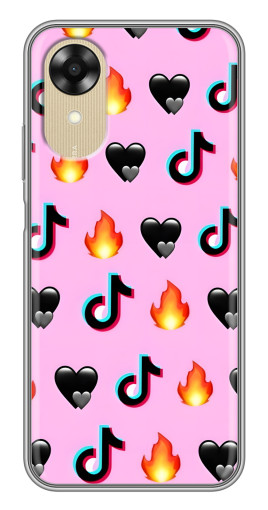 Чехол с картинкой "Арт ТикТок" для Oppo A17k
