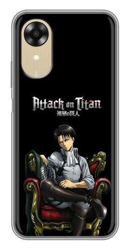 Чехол с картинкой "Атака на Титанов" для Oppo A17k
