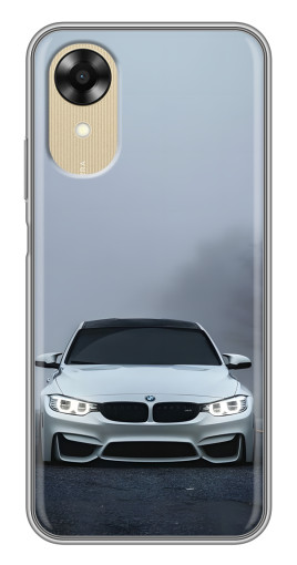Чехол с картинкой "БМВ в тумане" для Oppo A17k