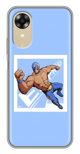 Силиконовый чехол с изображением "Боец El Primo" для Oppo A17k