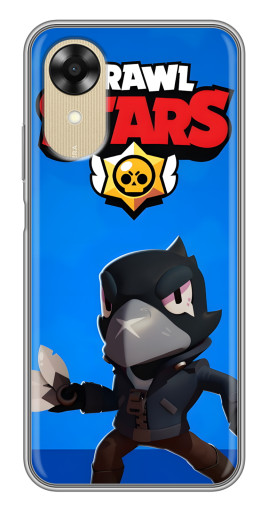 Силиконовый чехол с изображением "Боевой Crow" для Oppo A17k