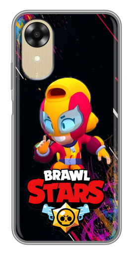 Чехол с картинкой "Бравл Старс Макс" для Oppo A17k