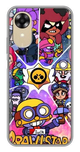 Чехол с принтом "Brawl заставка" для Oppo A17k