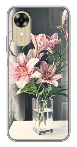 Чехол с картинкой "Букет лилии" для Oppo A17k
