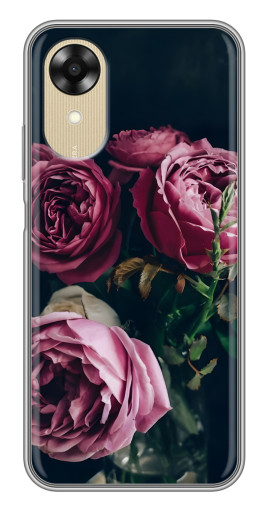 Силиконовый чехол с изображением "Букет роз" для Oppo A17k