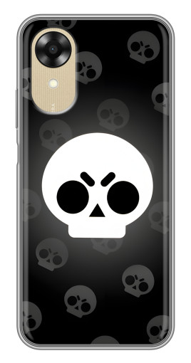 Чехол с картинкой "Череп" для Oppo A17k