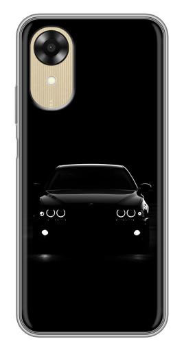 Силиконовый чехол с изображением "Черный бумер" для Oppo A17k