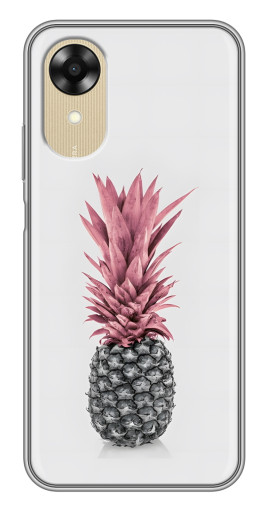 Чехол с принтом "Чёрно-белый ананас" для Oppo A17k