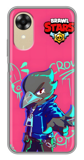 Чехол с картинкой "Crow Asassin" для Oppo A17k