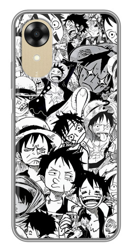 Чехол с печатью "Де Луффи" для Oppo A17k