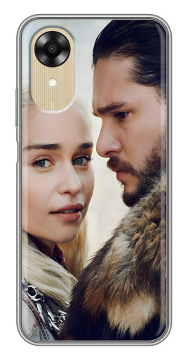 Чехол с принтом "Дейнерис и Сноу" для Oppo A17k