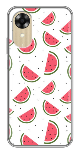 Чехол с печатью "Дольки арбуза" для Oppo A17k