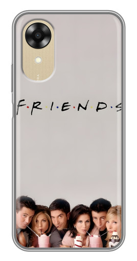 Чехол с принтом "Друзья первый сезон" для Oppo A17k