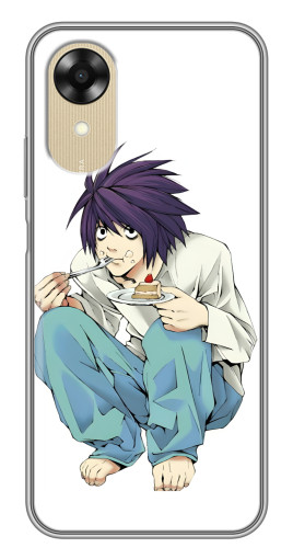 Силиконовый чехол с изображением "Эл кушает" для Oppo A17k