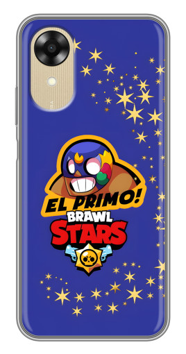 Силиконовый чехол с изображением "El Primo в маске" для Oppo A17k