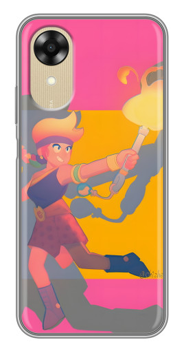 Чехол с печатью "Эмбер бравл старс" для Oppo A17k