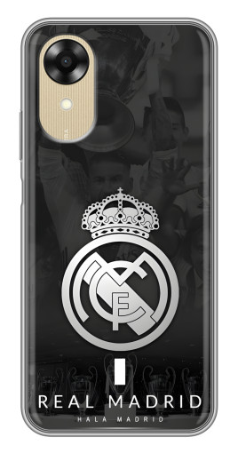 Силиконовый чехол с изображением "Эмблема Реала" для Oppo A17k