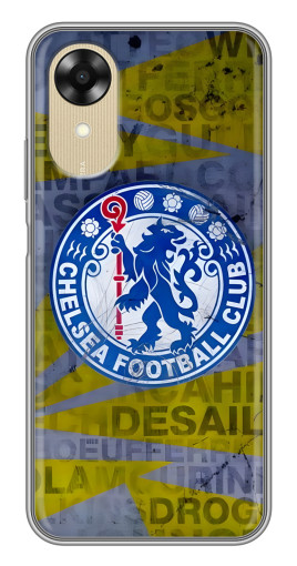 Силиконовый чехол с изображением "Фанат ФК Челси" для Oppo A17k