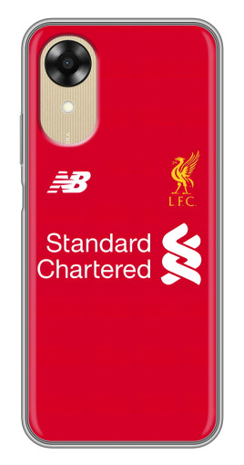 Чехол с печатью "Форма Liverpool" для Oppo A17k