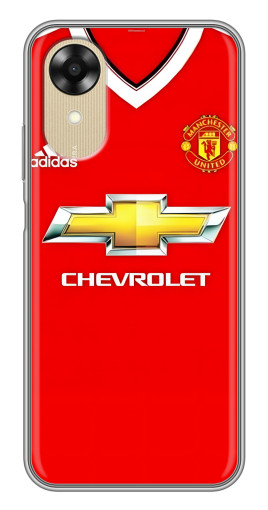 Чехол с печатью "Форма Манчестера Юнайтед" для Oppo A17k