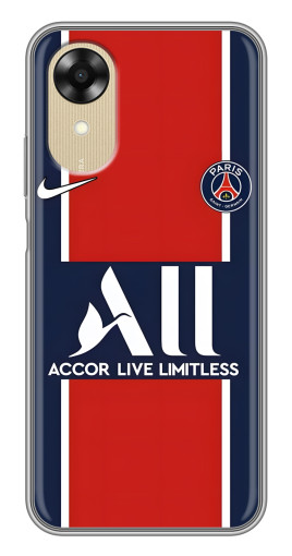 Чехол с картинкой "Форма ПСЖ" для Oppo A17k