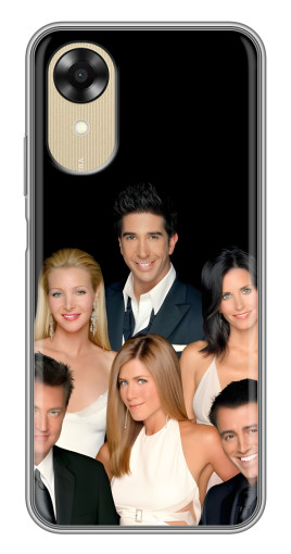 Чехол с принтом "Фото Друзья" для Oppo A17k
