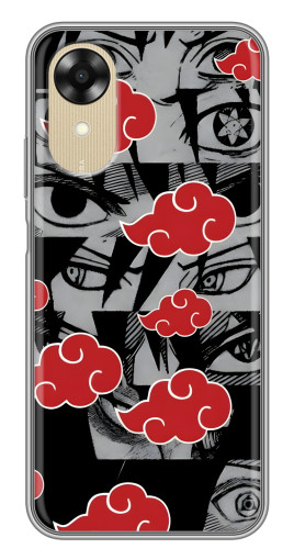 Чехол с принтом "Глаза Итачи" для Oppo A17k