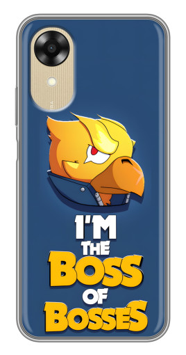 Силиконовый чехол с изображением "Gold Boss" для Oppo A17k