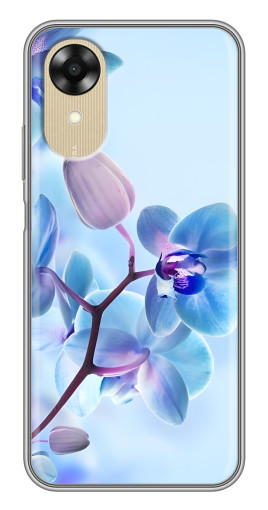 Чехол с картинкой "Голубые орхидеи" для Oppo A17k