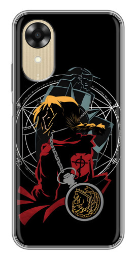 Чехол с принтом "Государственный алхимик" для Oppo A17k