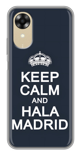 Чехол с печатью "Hala Madrid" для Oppo A17k