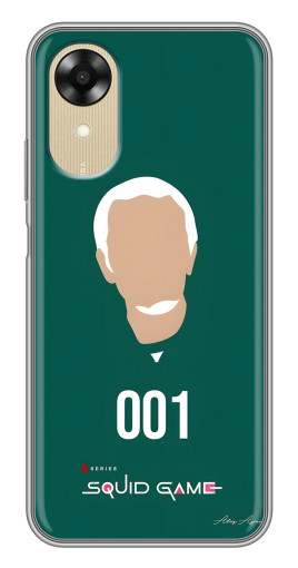 Чехол с печатью "Игрок 001" для Oppo A17k