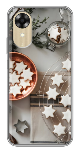 Чехол с картинкой "Имбирные звездочки" для Oppo A17k