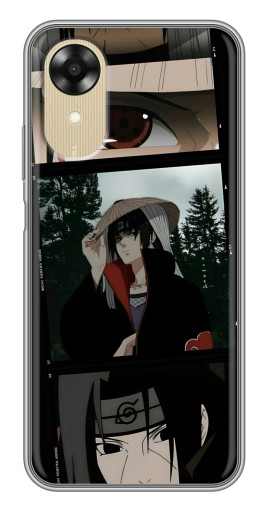 Силиконовый чехол с изображением "Итачи на фото" для Oppo A17k