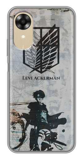 Силиконовый чехол с изображением "Капитан Леви" для Oppo A17k