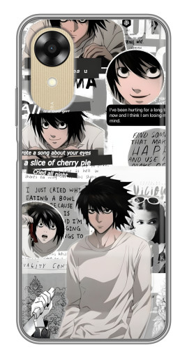 Чехол с картинкой "Коллаж Эл Лоулайт" для Oppo A17k