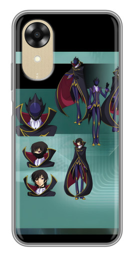 Чехол с печатью "Коллаж Лелуш" для Oppo A17k