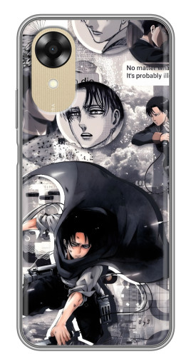 Чехол с картинкой "Коллаж Леви" для Oppo A17k