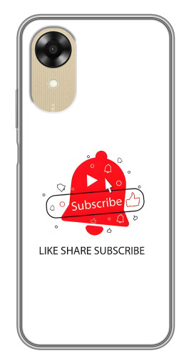 Чехол с принтом "Колокольчик" для Oppo A17k