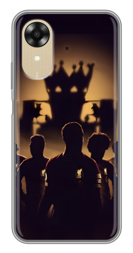 Силиконовый чехол с изображением "Команда Ливерпуль" для Oppo A17k