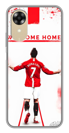 Чехол с печатью "Криштиану в Манчестере" для Oppo A17k