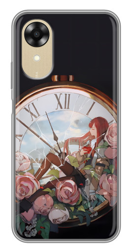 Чехол с печатью "Курису  в часах" для Oppo A17k